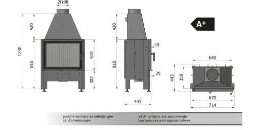 Focar HAJDUK VOLCANO 1VT-S (slim) Focar HAJDUK VOLCANO 1VT-S (slim)