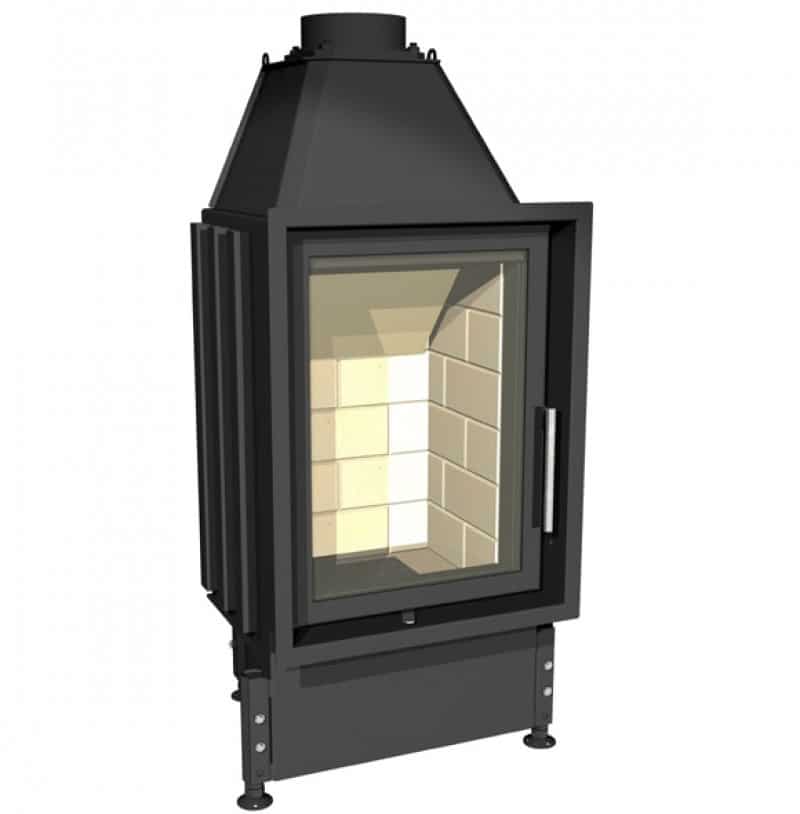 Semineu cu acumulare KOBOK model Bystra LD 440/670 Semineu cu acumulare KOBOK model Bystra LD 440/670