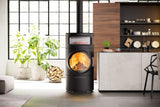 Soba fonta cu acumulare de caldura CLOU Xtra Back Austroflamm Soba fonta cu acumulare de caldura CLOU Xtra Back Austroflamm