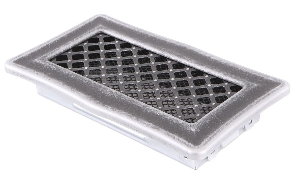 Grila semineu DECO 16 X 32 Argintiu patinat Grila semineu DECO 16 X 32 Argintiu patinat