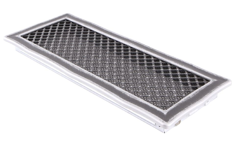 Grila semineu DECO 16 x 45 Argintiu patinat Grila semineu DECO 16 x 45 Argintiu patinat