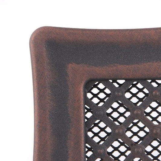Grila semineu DECO 16 x 45 Cupru patinat