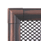 Grila semineu jaluzea 16 x 16 Cupru patinat Grila semineu jaluzea 16 x 16 Cupru patinat