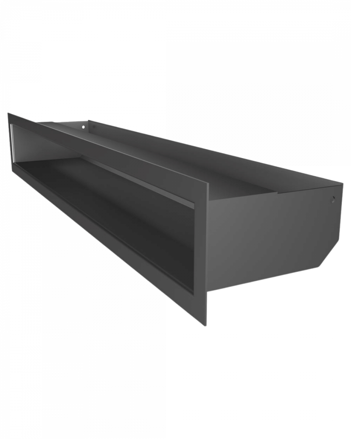 Grila semineu LUFT 9 cm x 80 cm negru alb Grila semineu LUFT 9 cm x 80 cm negru alb