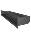 Grila semineu LUFT 9 cm x 80 cm negru alb Grila semineu LUFT 9 cm x 80 cm negru alb