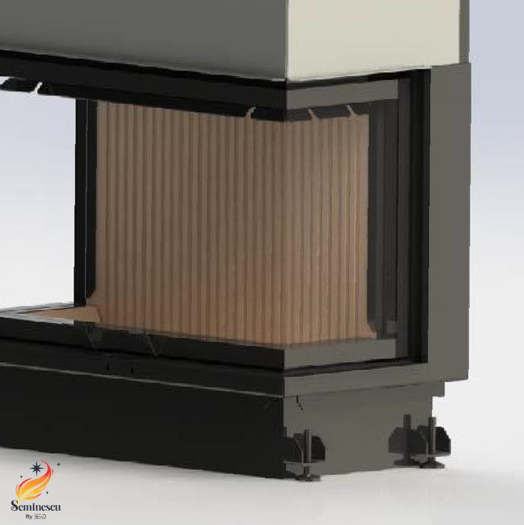 Semineu pe Lemne Premium CRYSTAL 80 MAX ECO Semineu pe Lemne Premium CRYSTAL 80 MAX ECO