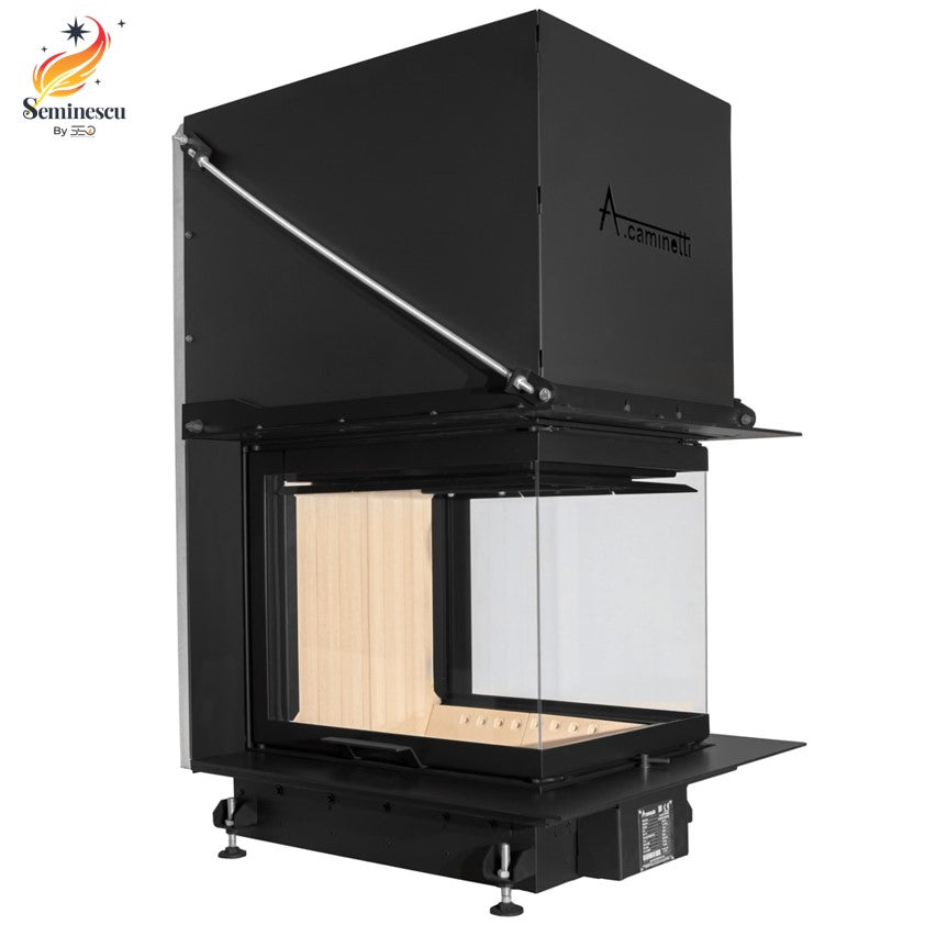 Semineu pe Lemne A-Caminetti CRYSTAL 3D 50/60 Semineu pe Lemne A-Caminetti CRYSTAL 3D 50/60