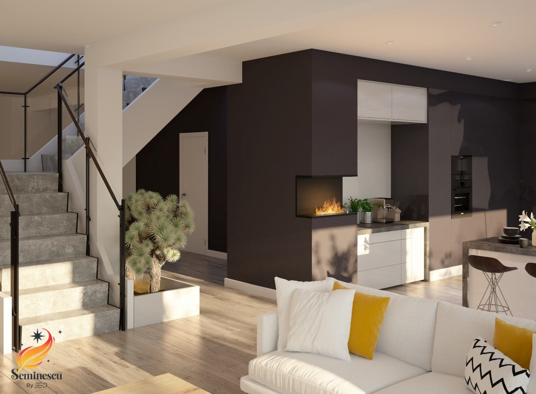 Semineu cu Bioetanol Infire Inside C800 Vers2 Semineu cu Bioetanol Infire Inside C800 Vers2