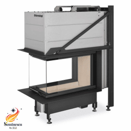 Semineu pe Lemne Romotop HEAT U 3G L 70.52.50