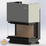 Semineu pe Lemne A-Caminetti CRYSTAL 90 MAX ECO Semineu pe Lemne A-Caminetti CRYSTAL 90 MAX ECO