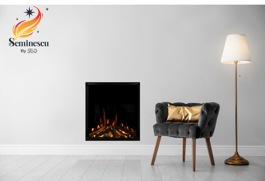 Semieu Electric New Forest 650SQ Deluxe Real Logs Semieu Electric New Forest 650SQ Deluxe Real Logs