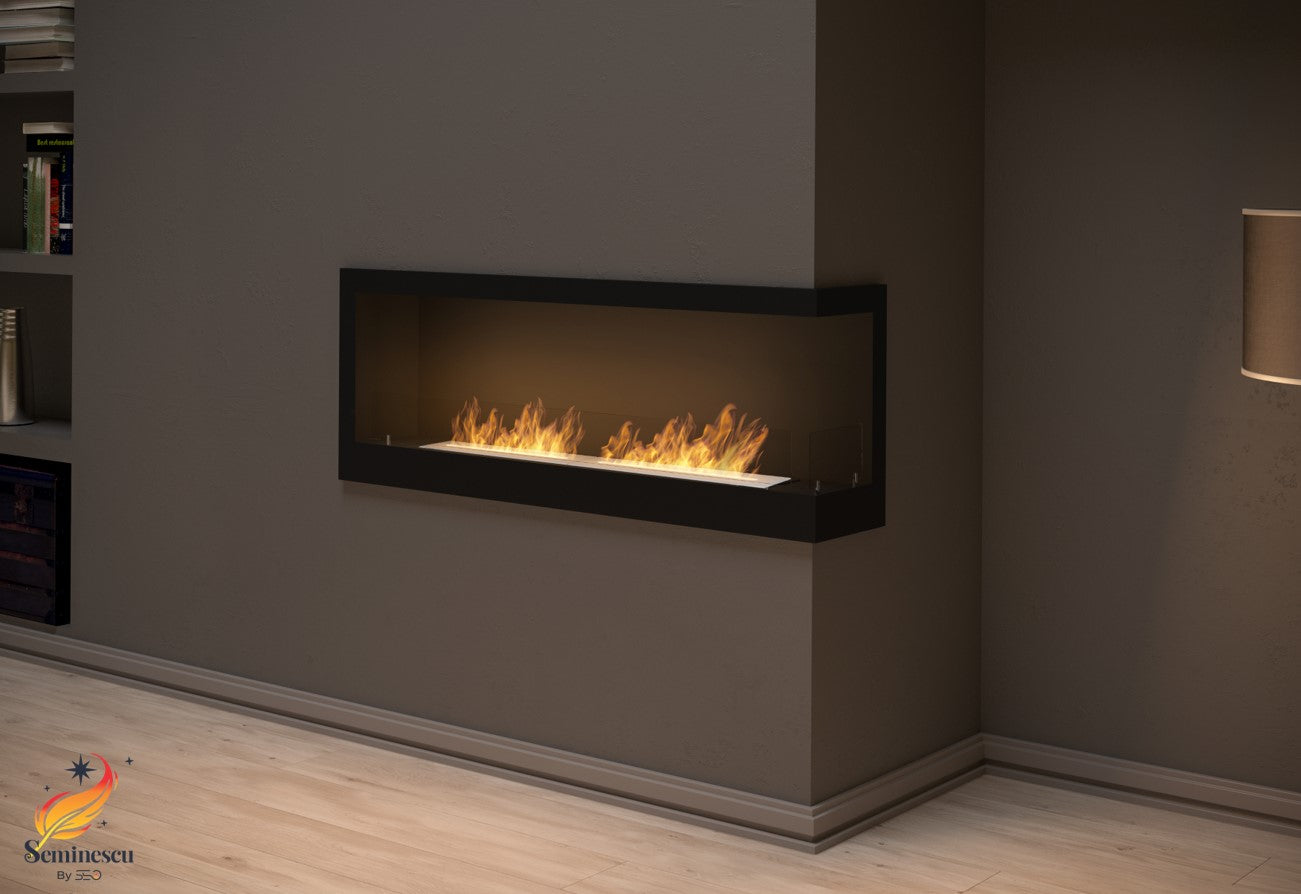 Semineu cu Bioetanol Simplefire Corner 1200 L/R Semineu cu Bioetanol Simplefire Corner 1200 L/R