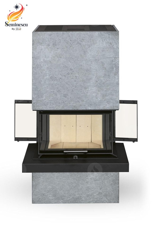 Romotop Semineu metalic CARA C02 Romotop Semineu metalic CARA C02