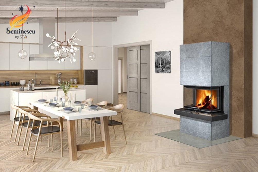 Romotop Semineu metalic CARA C02 Romotop Semineu metalic CARA C02