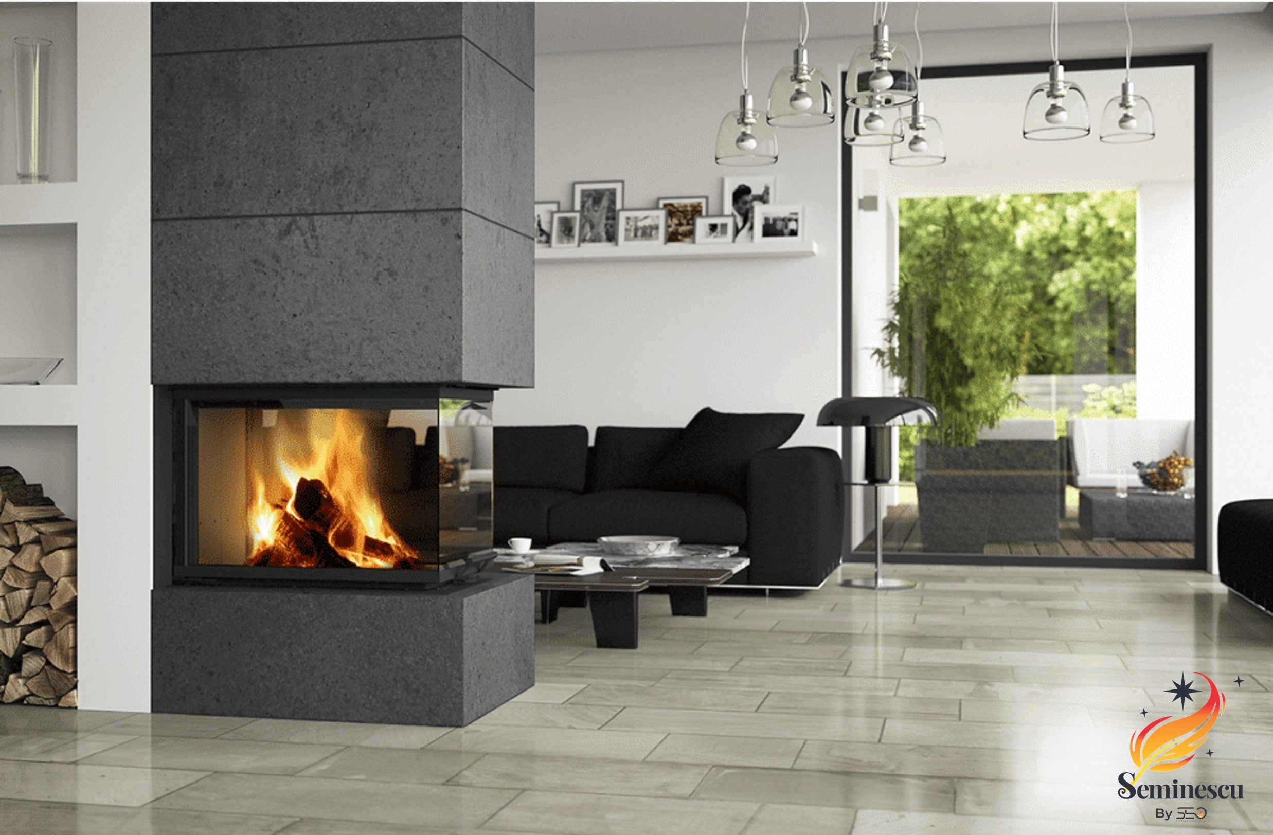 Semineu pe Lemne Romotop HEAT U 3G L 70.52.50 Semineu pe Lemne Romotop HEAT U 3G L 70.52.50