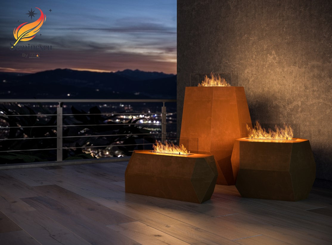 Semineu Bioetanol Infire Incorten 825 Semineu Bioetanol Infire Incorten 825