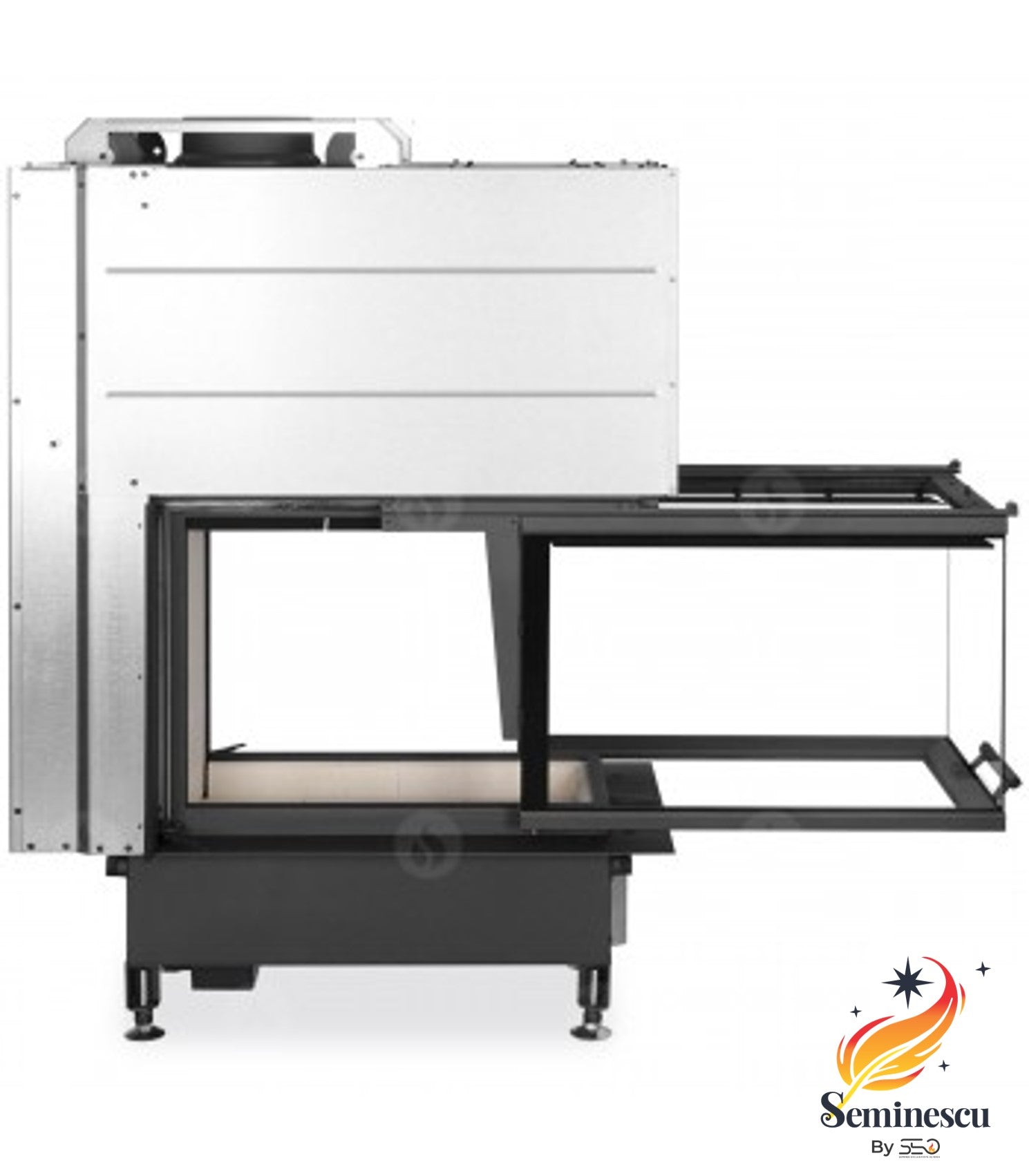 Semineu pe Lemne Romotop HEAT U 3G L 70.52.50 Semineu pe Lemne Romotop HEAT U 3G L 70.52.50