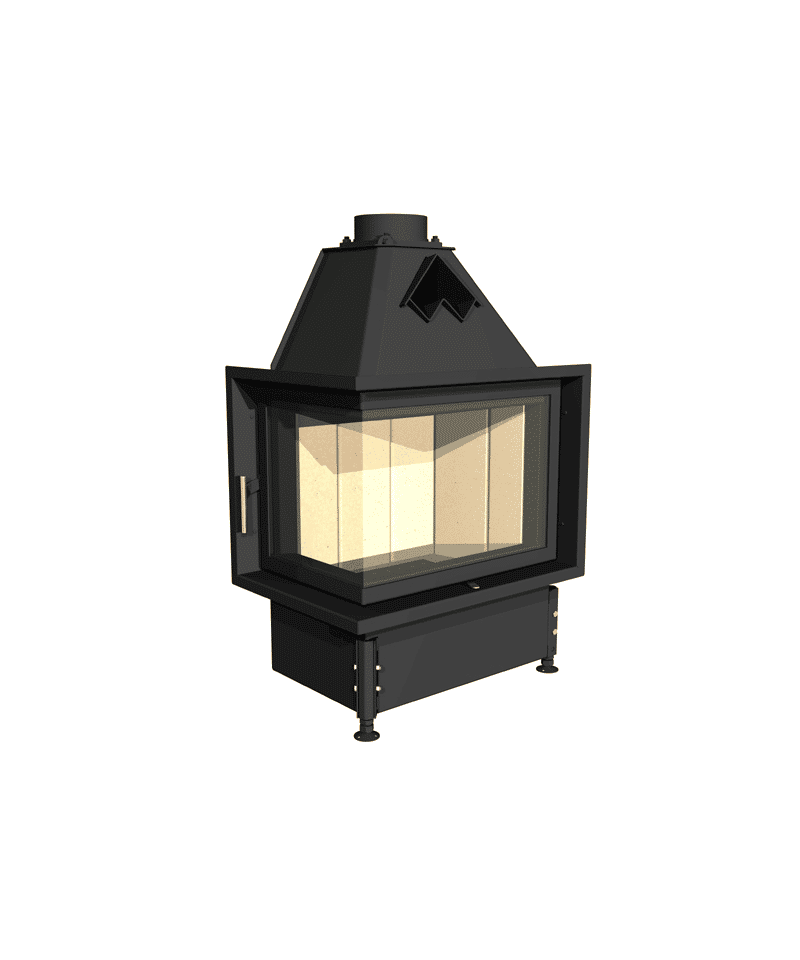 Semineu Cu Acumulare KOBOK Model Chopok R90 S330 LP 600/450 12KW Semineu Cu Acumulare KOBOK Model Chopok R90 S330 LP 600/450 12KW