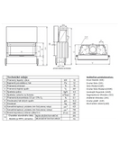 Semineu Cu Acumulare KOBOK Model Chopok VD 1170 / 450 21 KW Semineu Cu Acumulare KOBOK Model Chopok VD 1170 / 450 21 KW