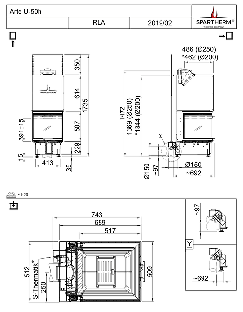 Spartherm Arte U-50h Spartherm Arte U-50h