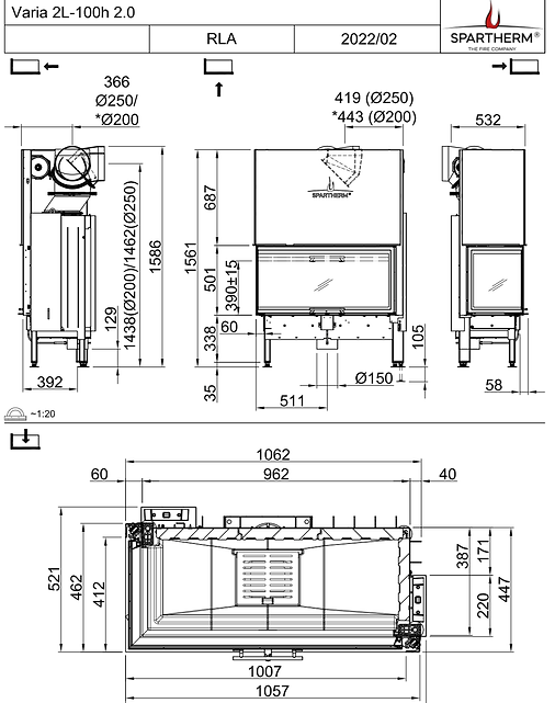 Spartherm Varia 2L-100h Spartherm Varia 2L-100h
