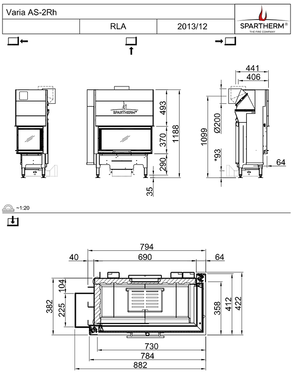 Spartherm Varia AS-2Rh Spartherm Varia AS-2Rh