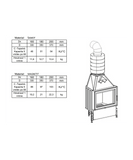 Semineu Cu Acumulare Kobok Chopok L 73 LD 730/450 Putere Maxima 13.5 KW Semineu Cu Acumulare Kobok Chopok L 73 LD 730/450 Putere Maxima 13.5 KW