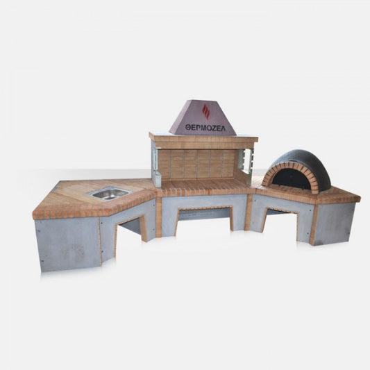 Gratar Thermozel gradina SET 2 Dublu