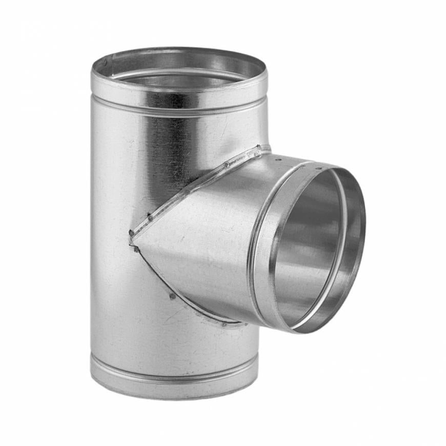 Reductie T tabla galvanizata 100 mm Reductie T tabla galvanizata 100 mm