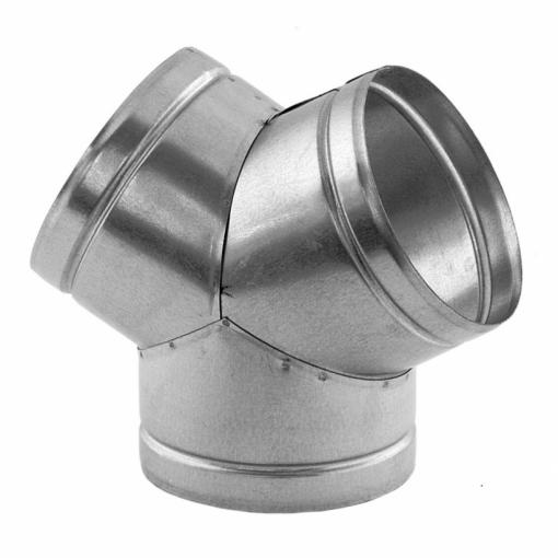 Ramificatie Y tabla galvanizata 125 mm Ramificatie Y tabla galvanizata 125 mm