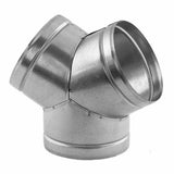 Ramificatie Y tabla galvanizata 125 mm Ramificatie Y tabla galvanizata 125 mm