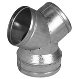Ramificatie Y tabla galvanizata 125 / 2 x 100 Ramificatie Y tabla galvanizata 125 / 2 x 100