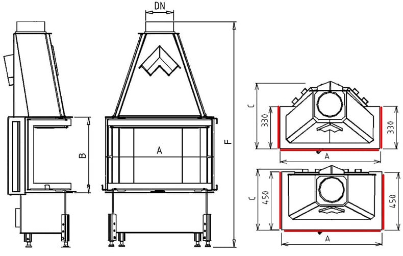 Semineu Cu Acumulare KOBOK Model CHOPOK 2R90 S/330 LD 780/450 15 Kw Semineu Cu Acumulare KOBOK Model CHOPOK 2R90 S/330 LD 780/450 15 Kw