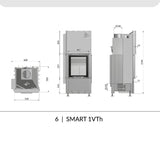 HAJDUK SMART 1VTH Semineu pe lemne