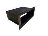 Grila semineu LUFT 9 x 20 Alb Negru