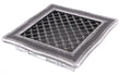 Grila Semineu DECO 16 X 16cm Argintiu Patinat