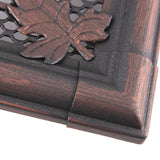 Grila semineu jaluzea RETRO 16 x 32cm Cupru Patinat