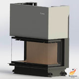 Semineu pe Lemne A-Caminetti CRYSTAL 110 MAX ECO