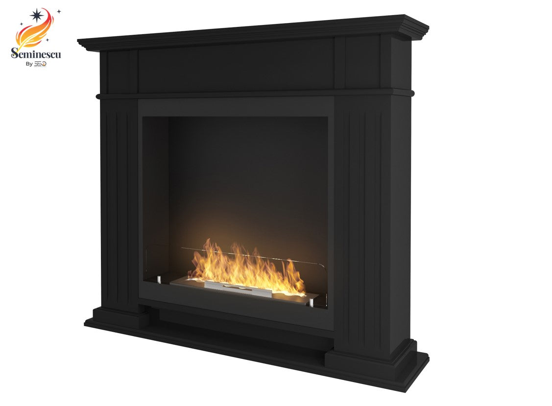 Semineu Bioetanol Infire Inportal 1 Negru