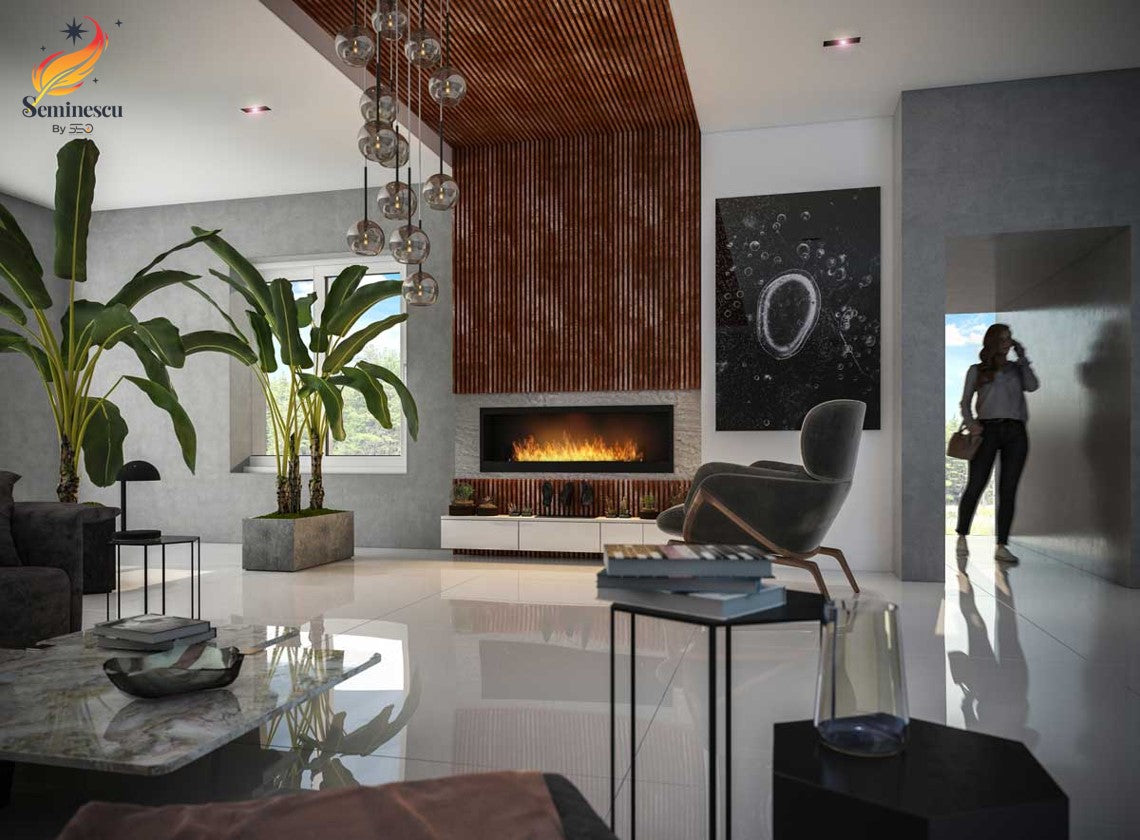 Semineu cu bioetanol Infire INSIDE 1500