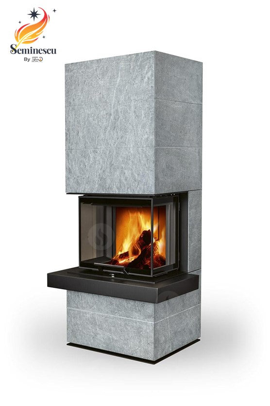 Romotop Semineu metalic CARA CS02