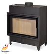 Semineu pe lemne ROMOTOP HEAT H2X01 80×50