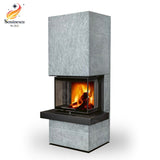 Romotop Semineu metalic CARA C02