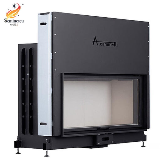Semineu pe Lemne A-Caminetti FLAT 120 X 50