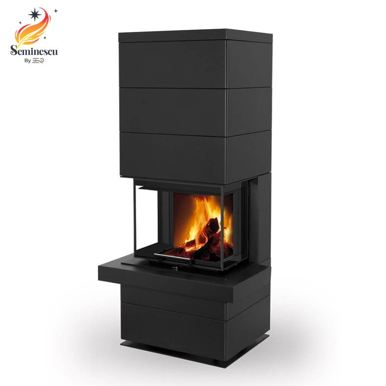 Romotop Semineu metalic CARA CS03