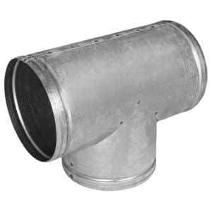 Ramificatie T tabla galvanizata 125 mm