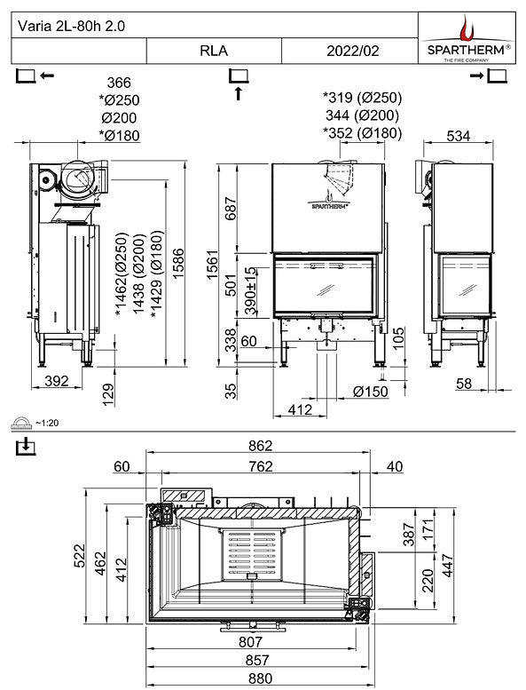 Spartherm Varia 2L-80h