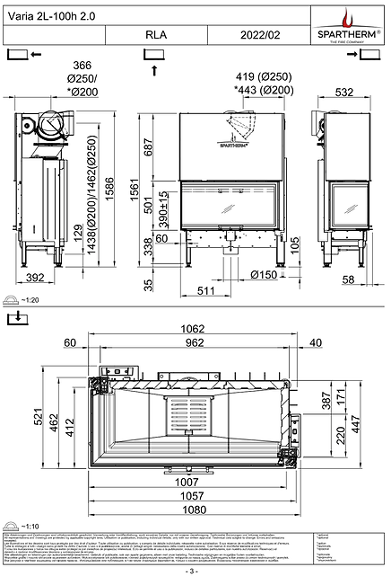 Spartherm Varia 2R-100h