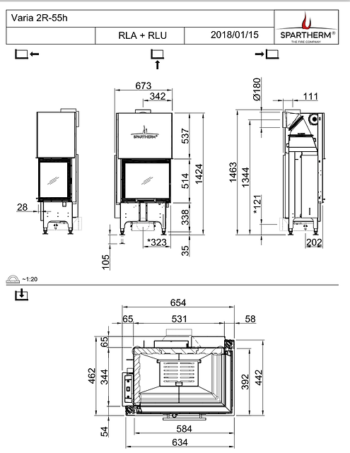 Spartherm Varia 2R-55h