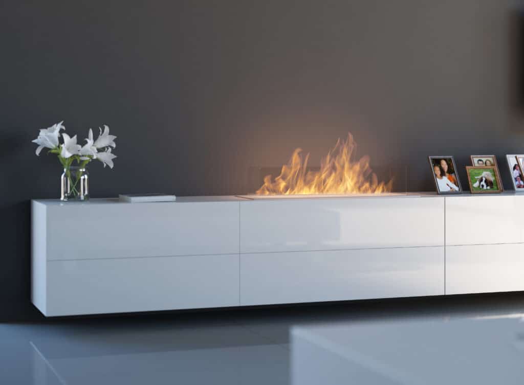 Semineu cu bioetanol INFIRE Insert 1000